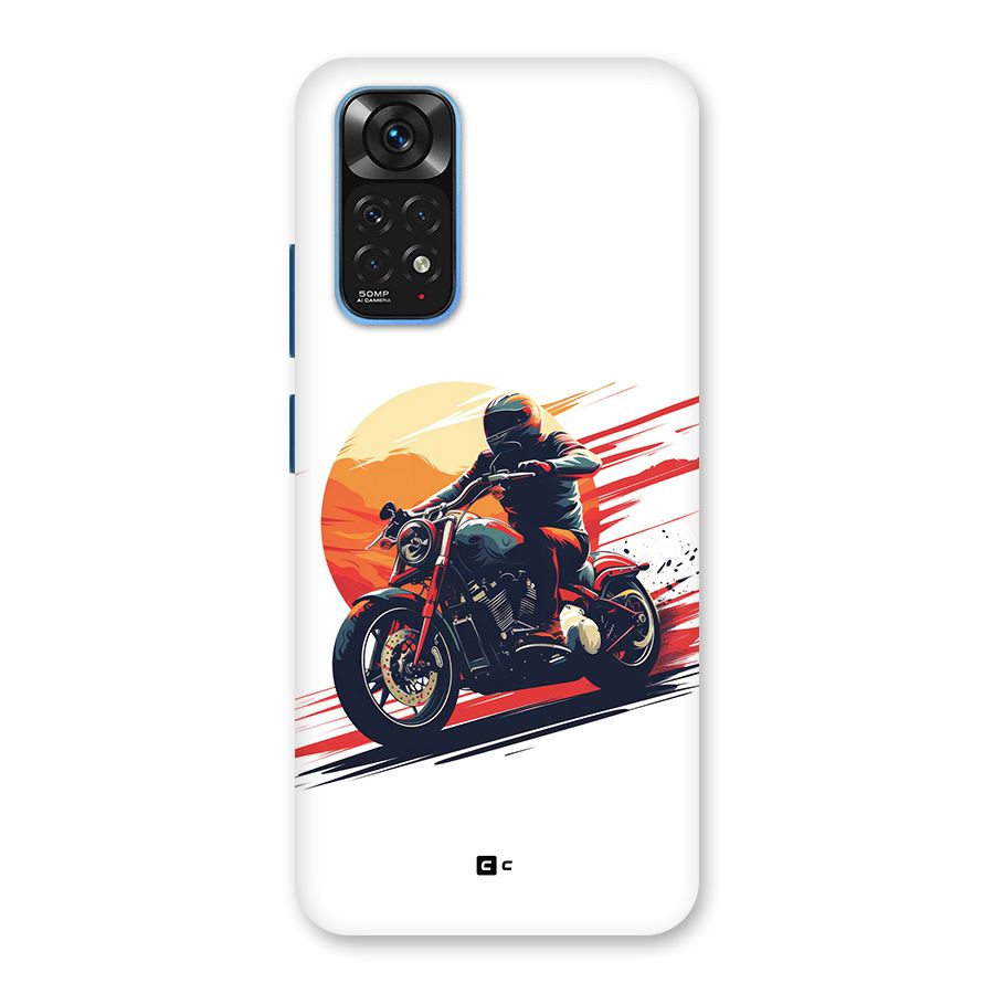 Retro Biker Back Case for Redmi Note 11S