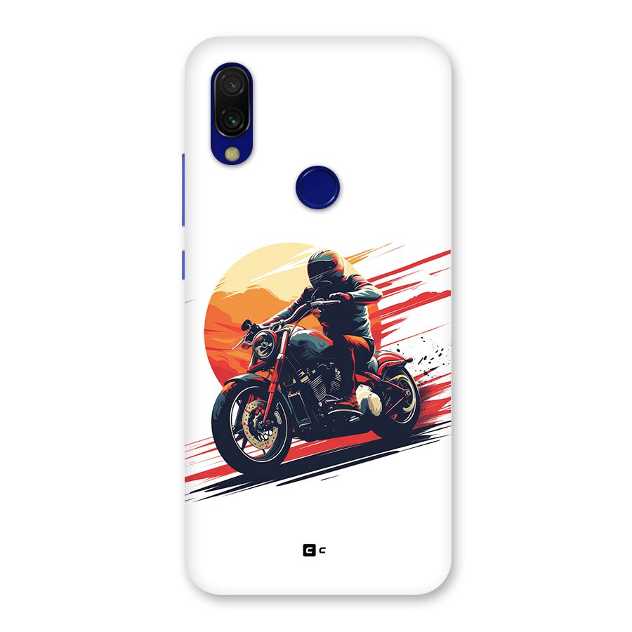 Retro Biker Back Case for Redmi Y3