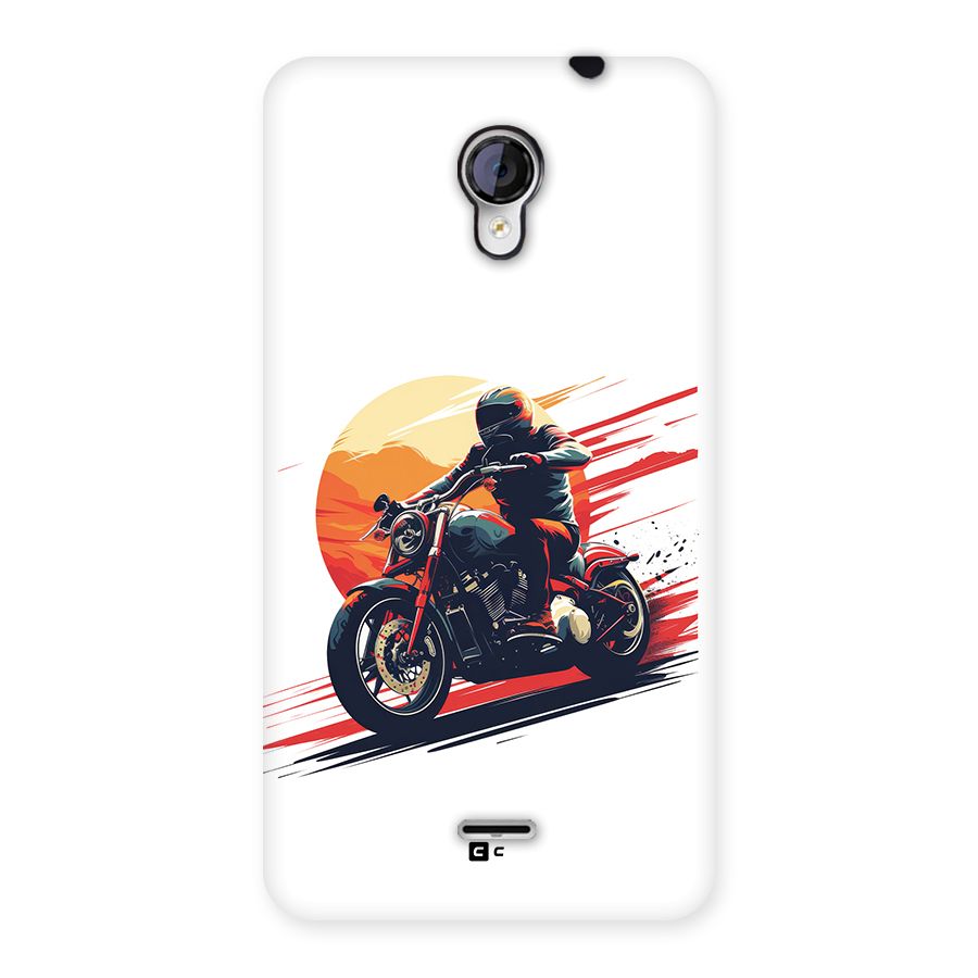 Retro Biker Back Case for Unite 2 A106