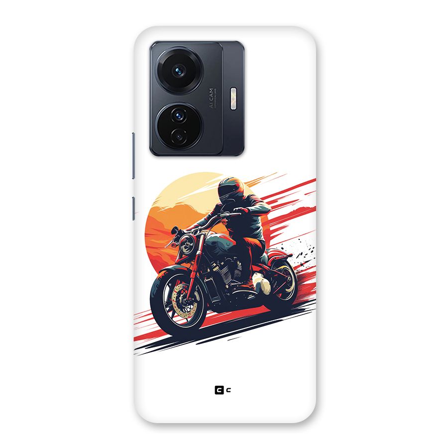 Retro Biker Back Case for Vivo T1 Pro