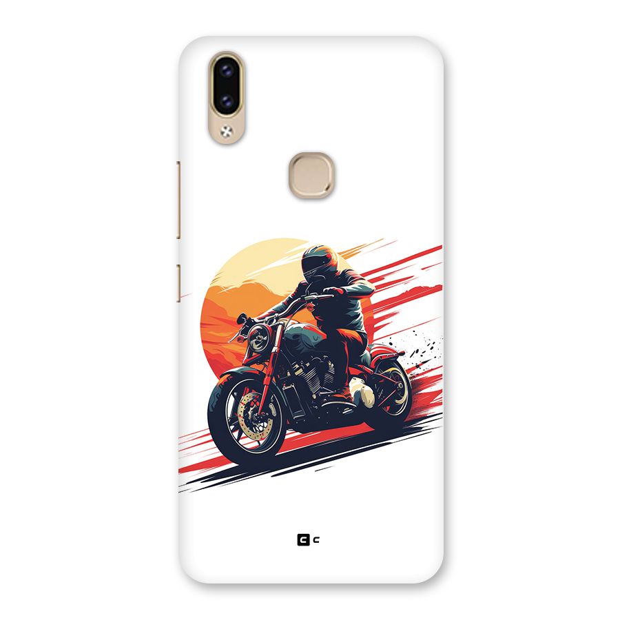 Retro Biker Back Case for Vivo V9 Youth
