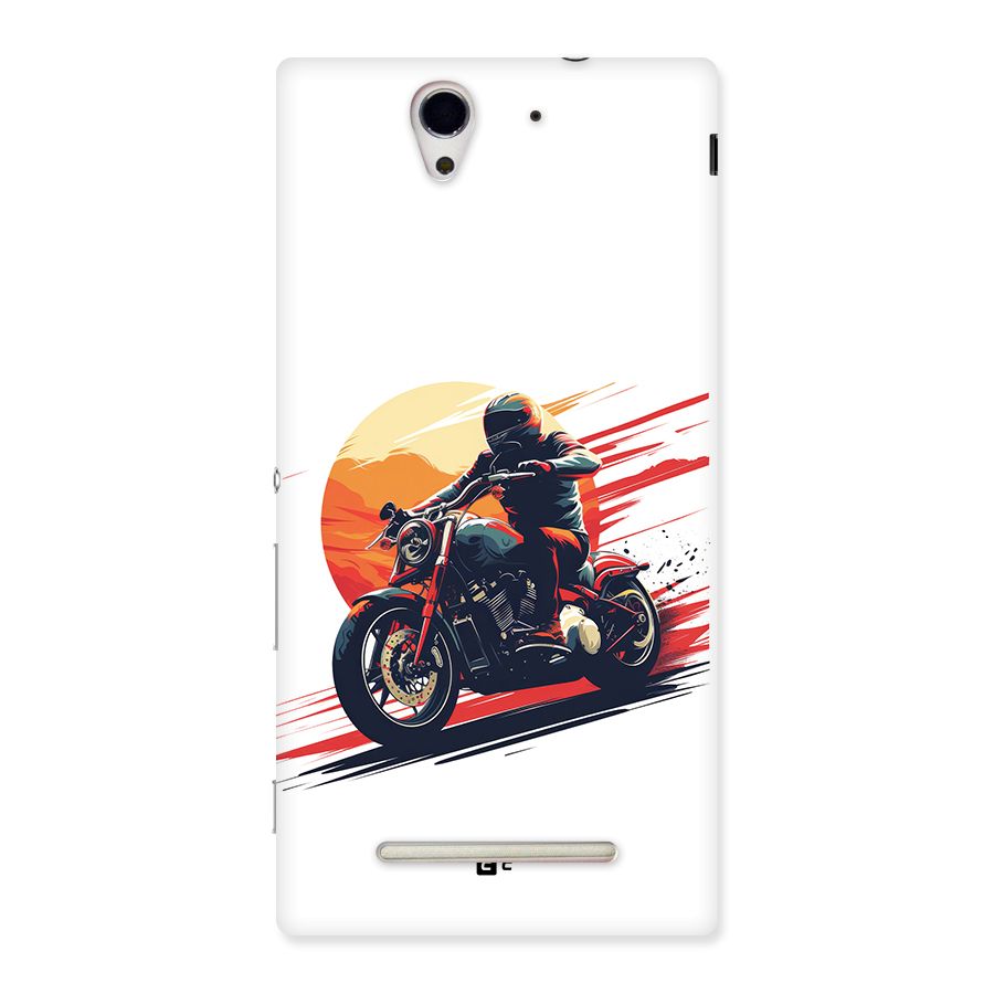 Retro Biker Back Case for Xperia C3