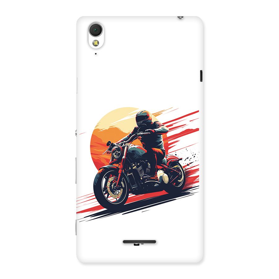 Retro Biker Back Case for Xperia T3