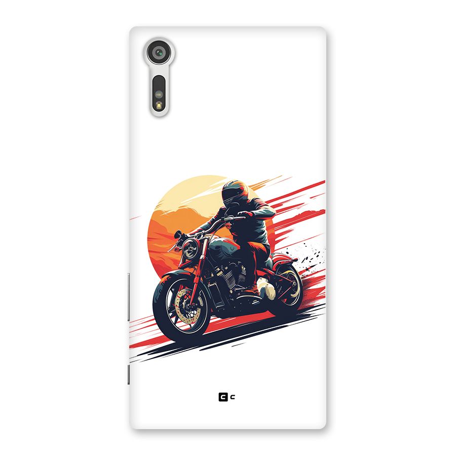 Retro Biker Back Case for Xperia XZ