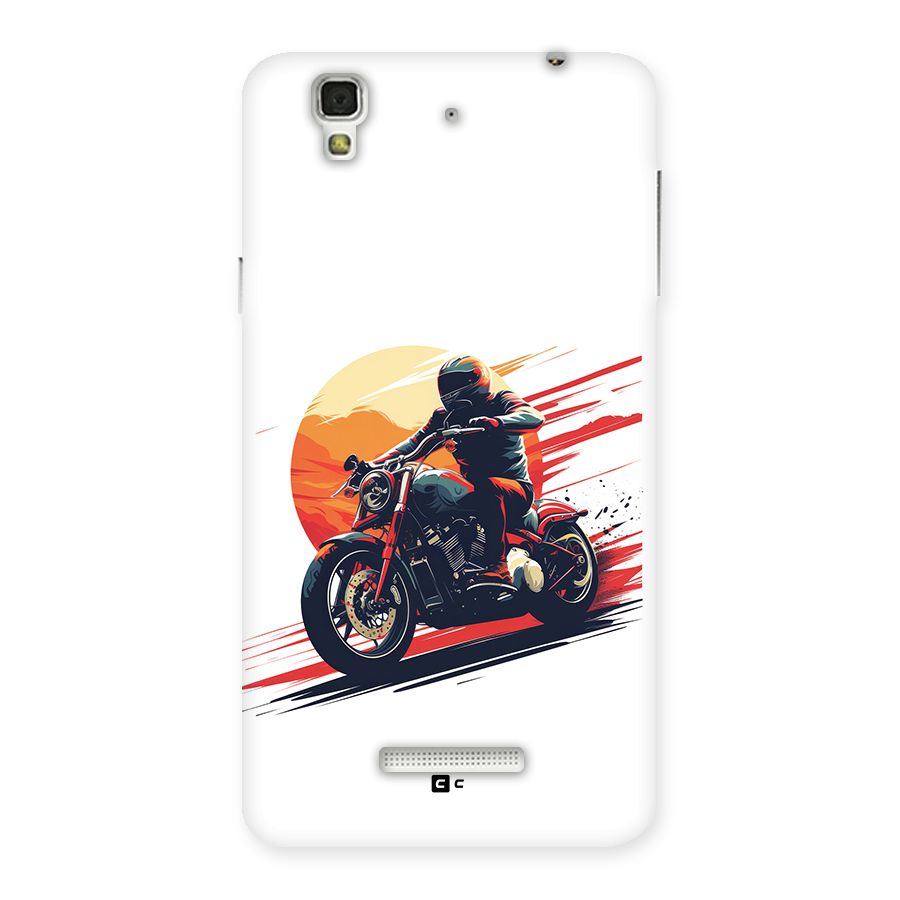 Retro Biker Back Case for YU Yureka Plus