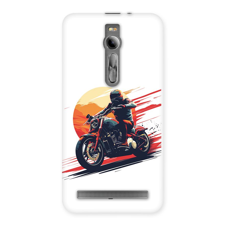 Retro Biker Back Case for Zenfone 2