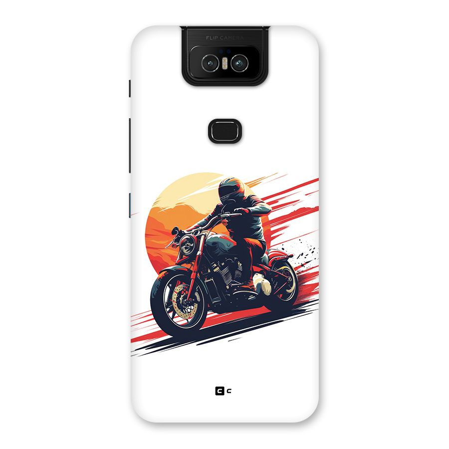 Retro Biker Back Case for Zenfone 6z