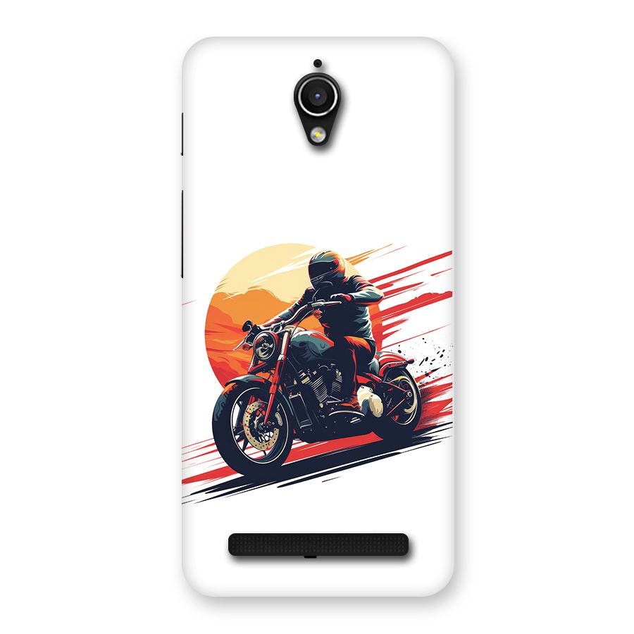 Retro Biker Back Case for Zenfone Go