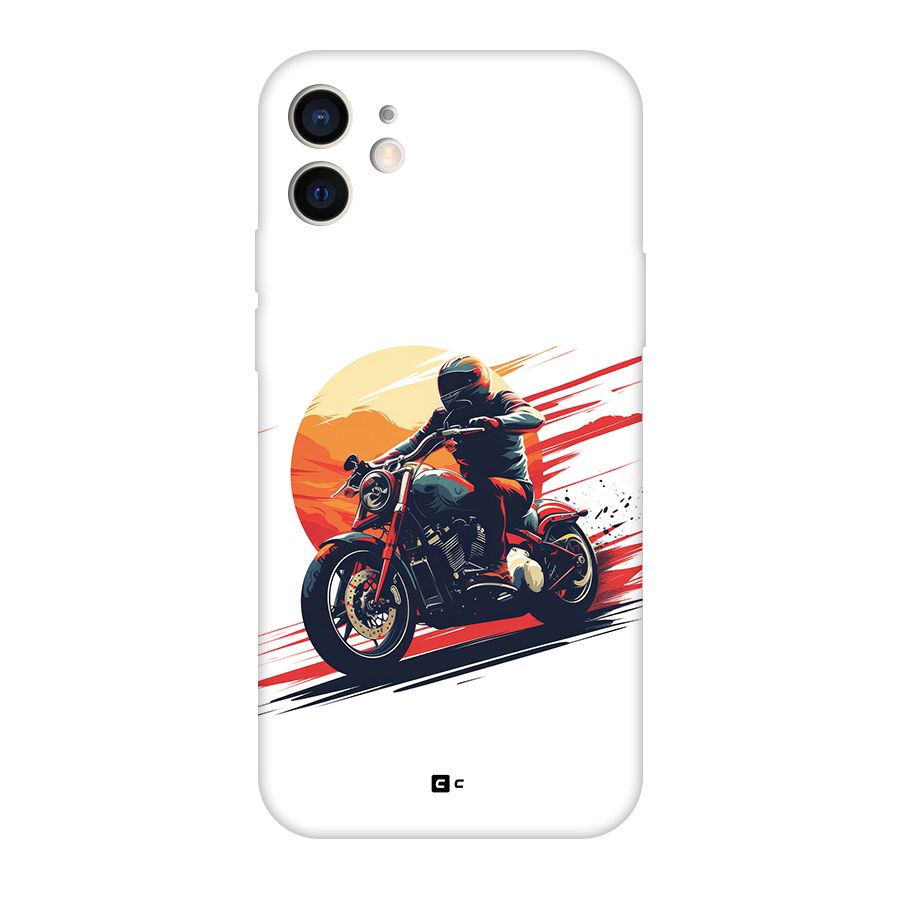 Retro Biker Back Case for iPhone 12