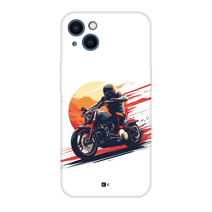 Retro Biker Back Case for iPhone 13