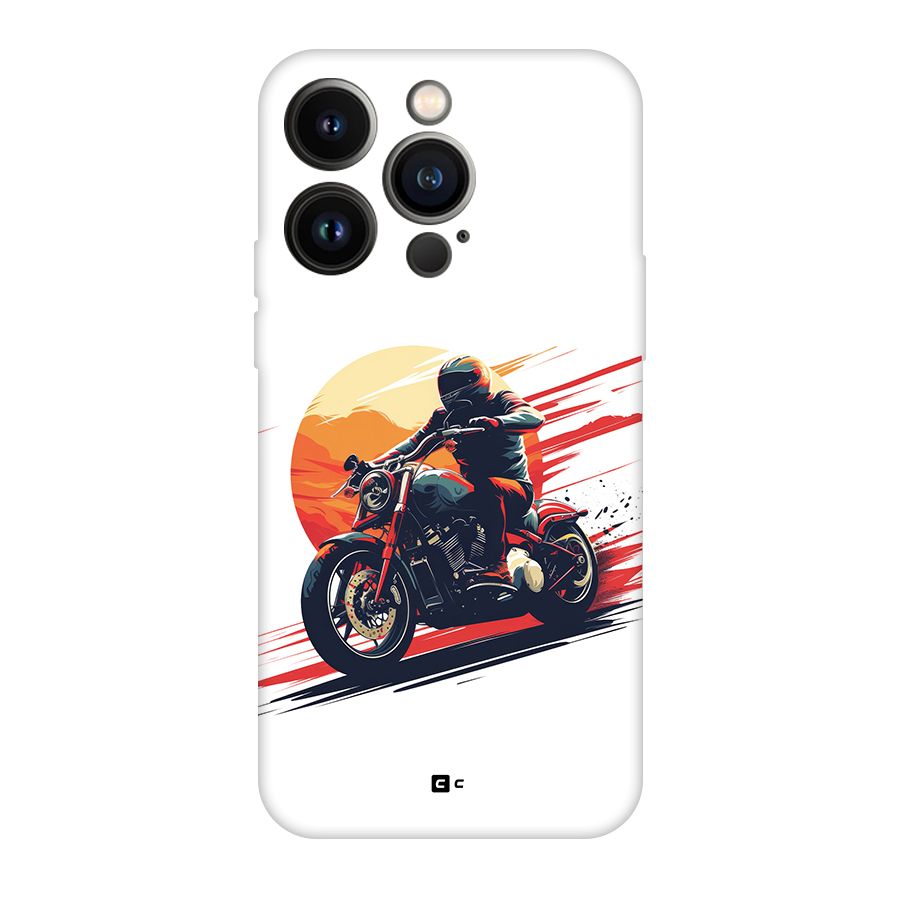 Retro Biker Back Case for iPhone 14 Pro