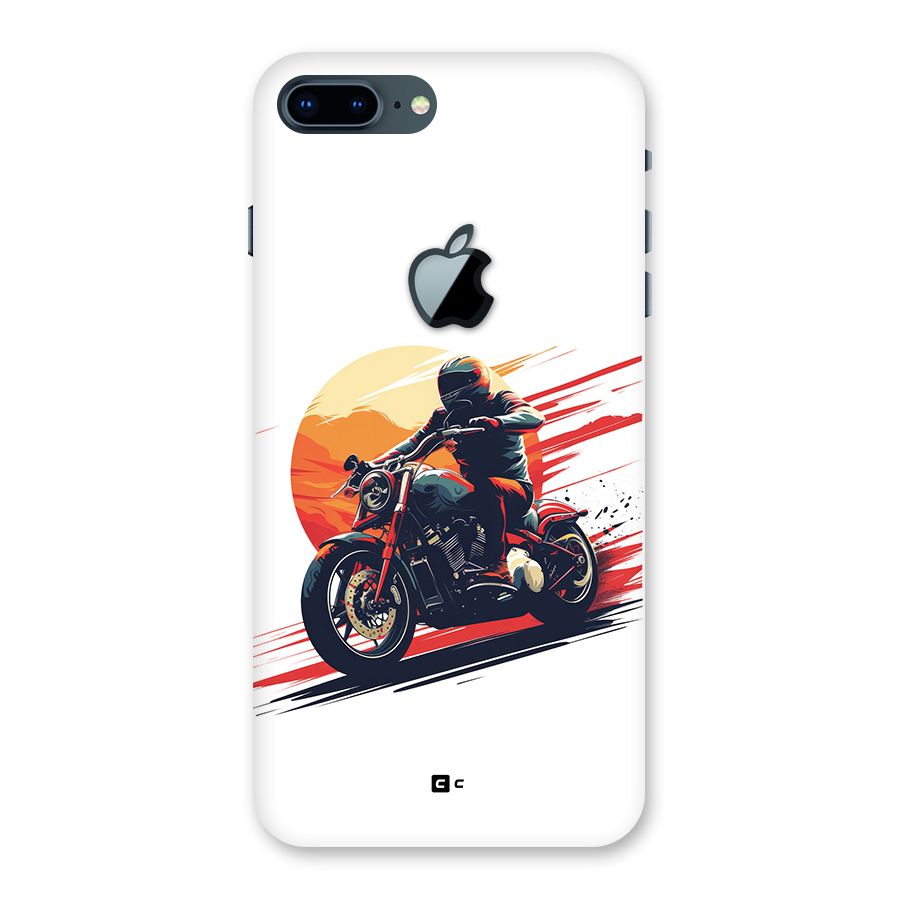 Retro Biker Back Case for iPhone 7 Plus Apple Cut