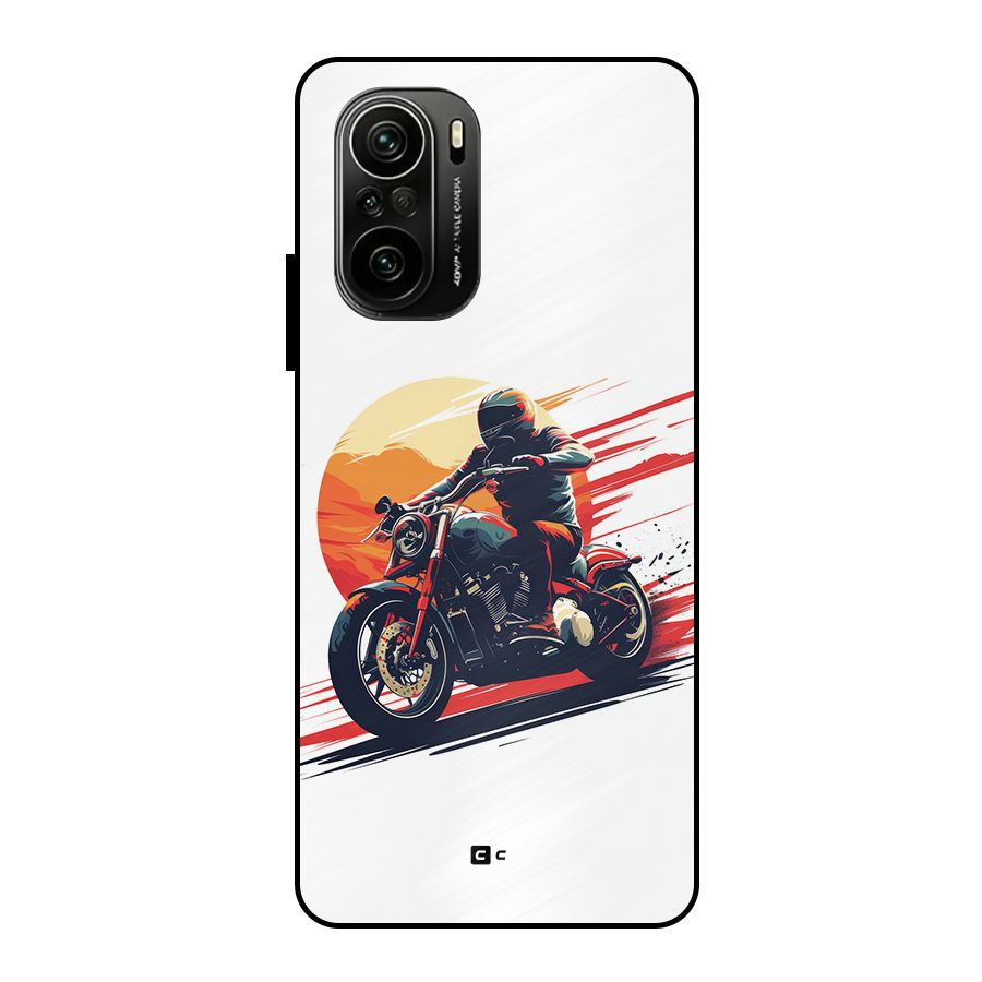 Retro Biker Metal Back Case for Mi 11x