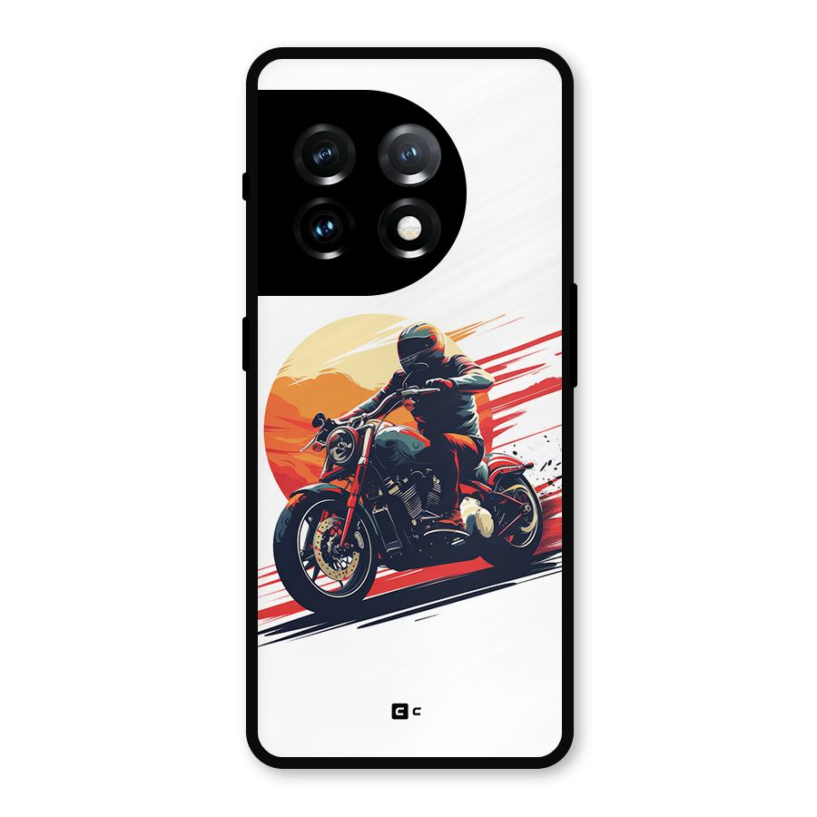 Retro Biker Metal Back Case for OnePlus 11