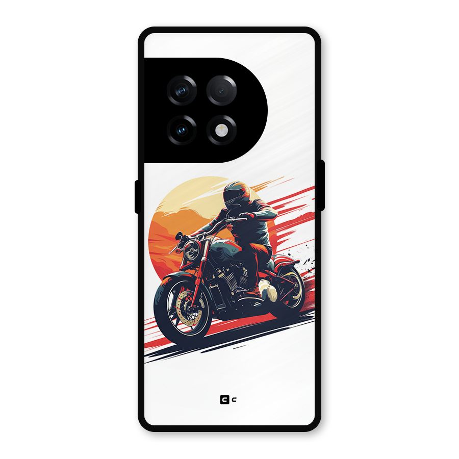 Retro Biker Metal Back Case for OnePlus 11R