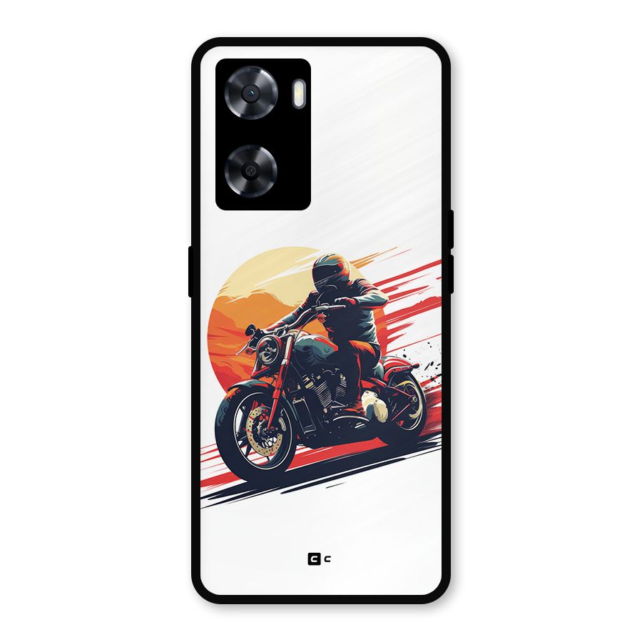 Retro Biker Metal Back Case for OnePlus Nord N20 SE