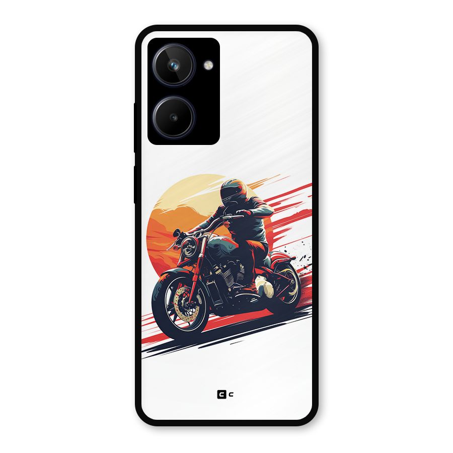 Retro Biker Metal Back Case for Realme 10