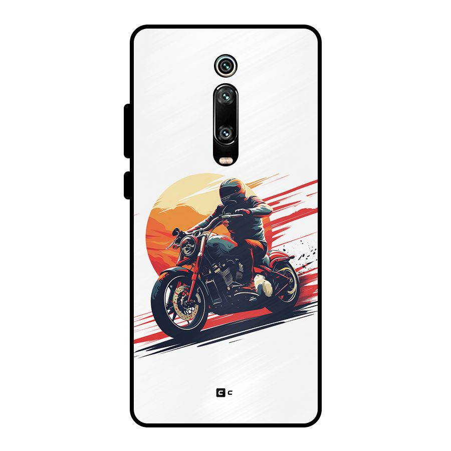 Retro Biker Metal Back Case for Redmi K20