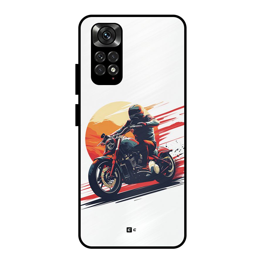 Retro Biker Metal Back Case for Redmi Note 11 Pro Plus 5G