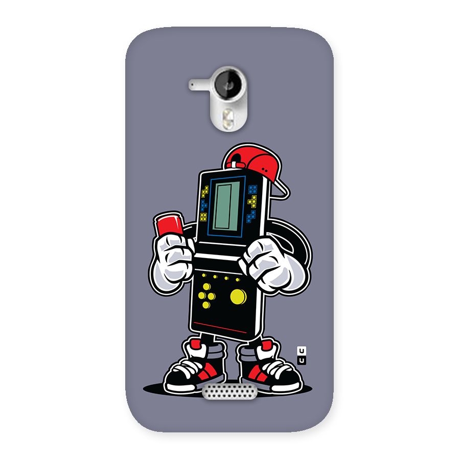 Retro Boy Back Case for Canvas HD A116