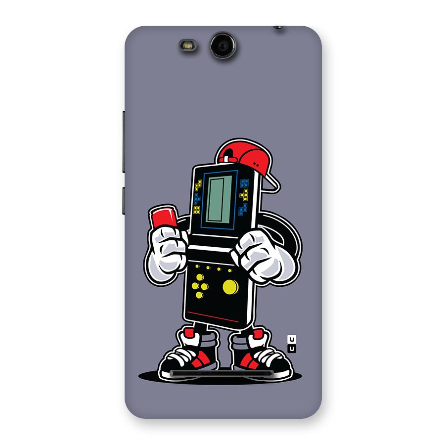 Retro Boy Back Case for Canvas Juice 3 Q392