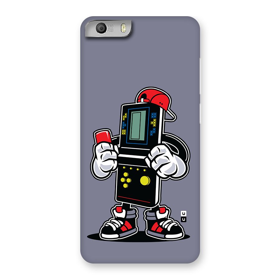 Retro Boy Back Case for Canvas Knight 2