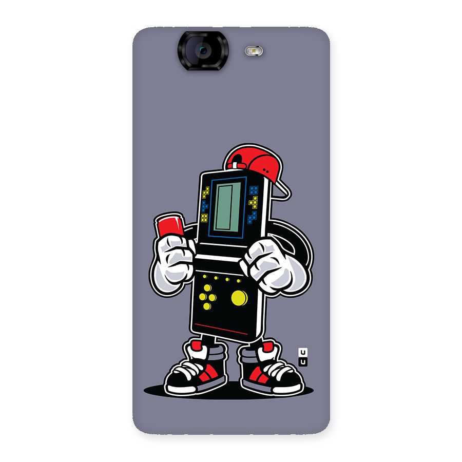 Retro Boy Back Case for Canvas Knight A350