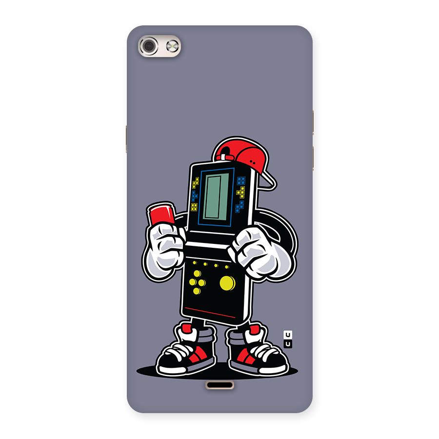 Retro Boy Back Case for Canvas Silver 5