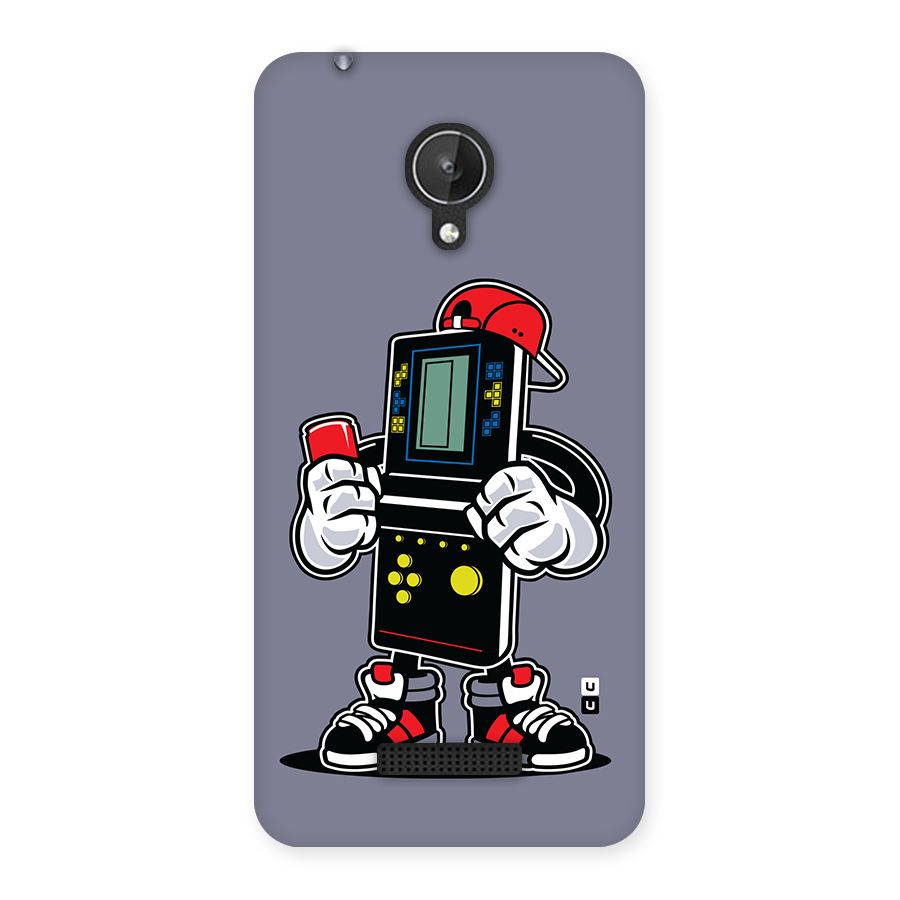 Retro Boy Back Case for Canvas Spark Q380