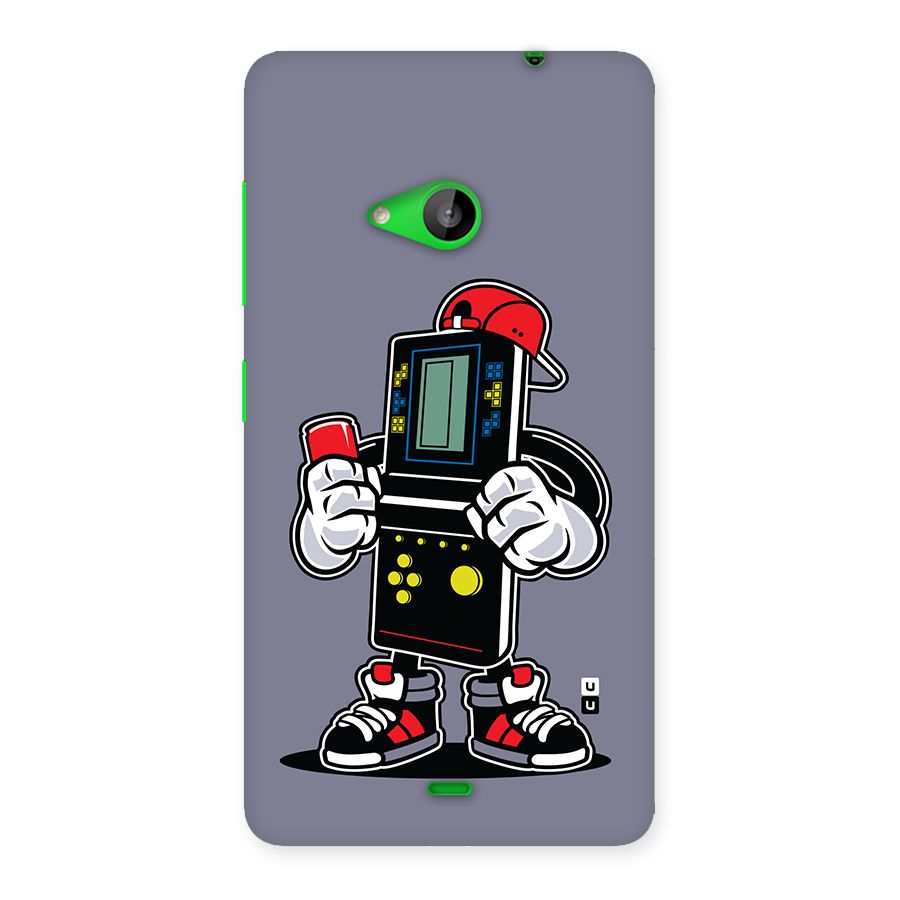 Retro Boy Back Case for Lumia 535