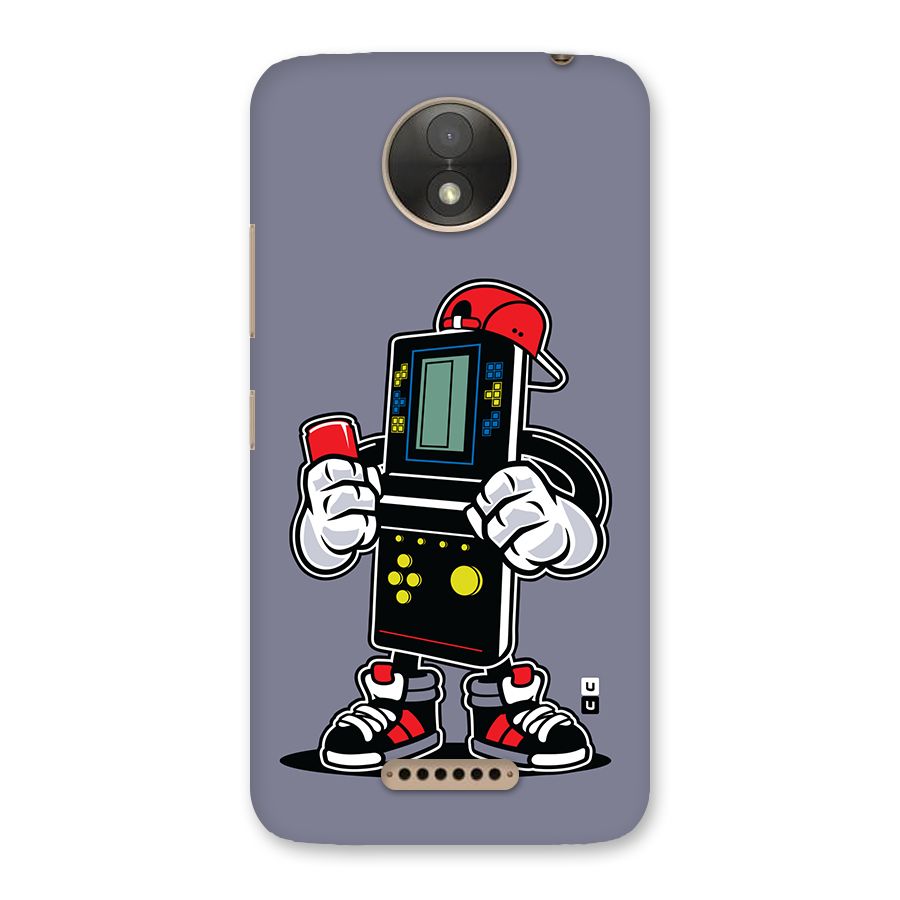 Retro Boy Back Case for Moto C Plus