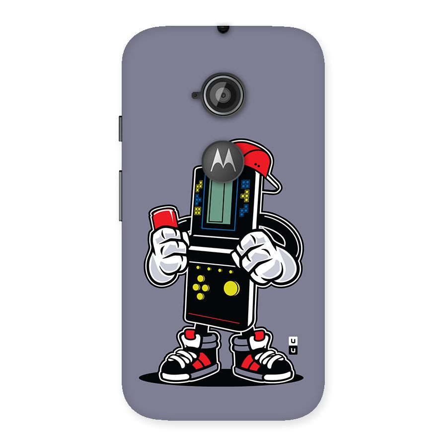 Retro Boy Back Case for Moto E 2nd Gen