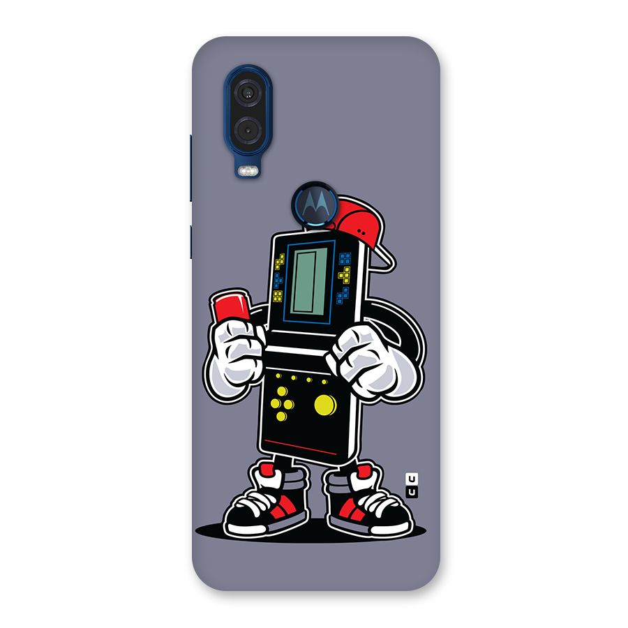 Retro Boy Back Case for Motorola One Vision