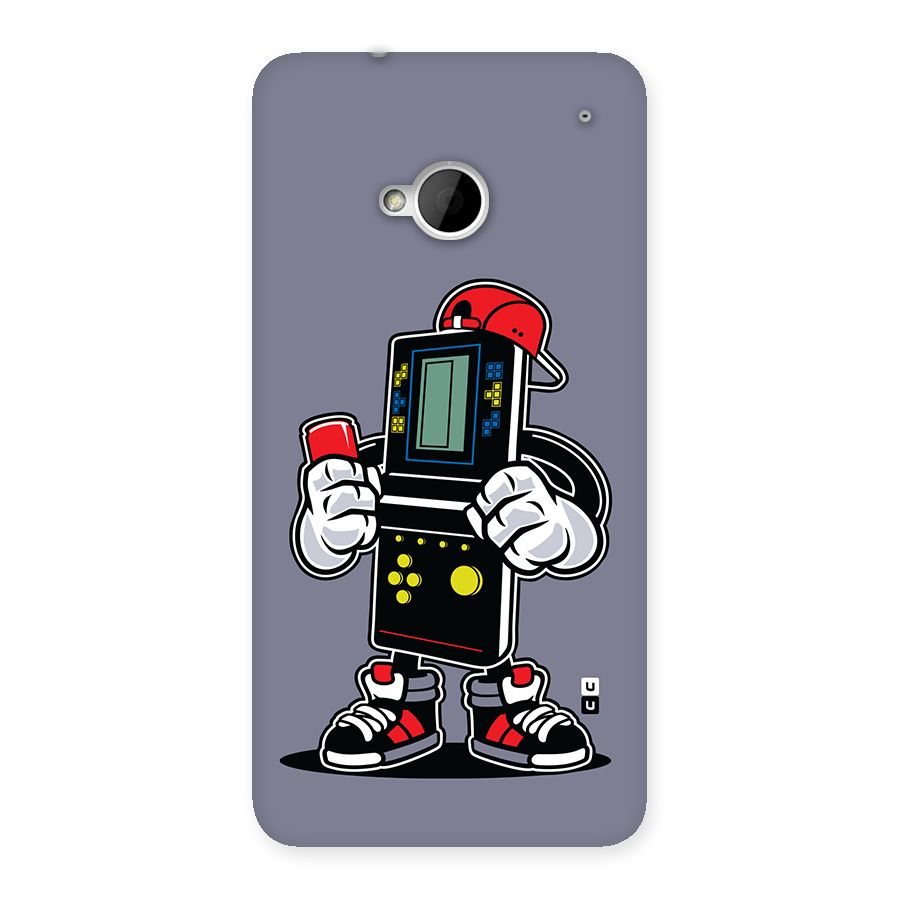 Retro Boy Back Case for One M7 (Single Sim)