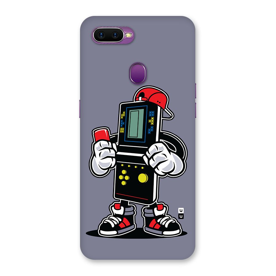Retro Boy Back Case for Oppo F9