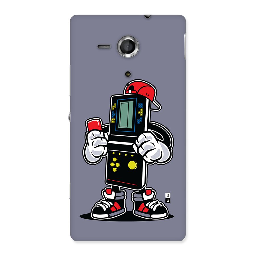 Retro Boy Back Case for Xperia Sp