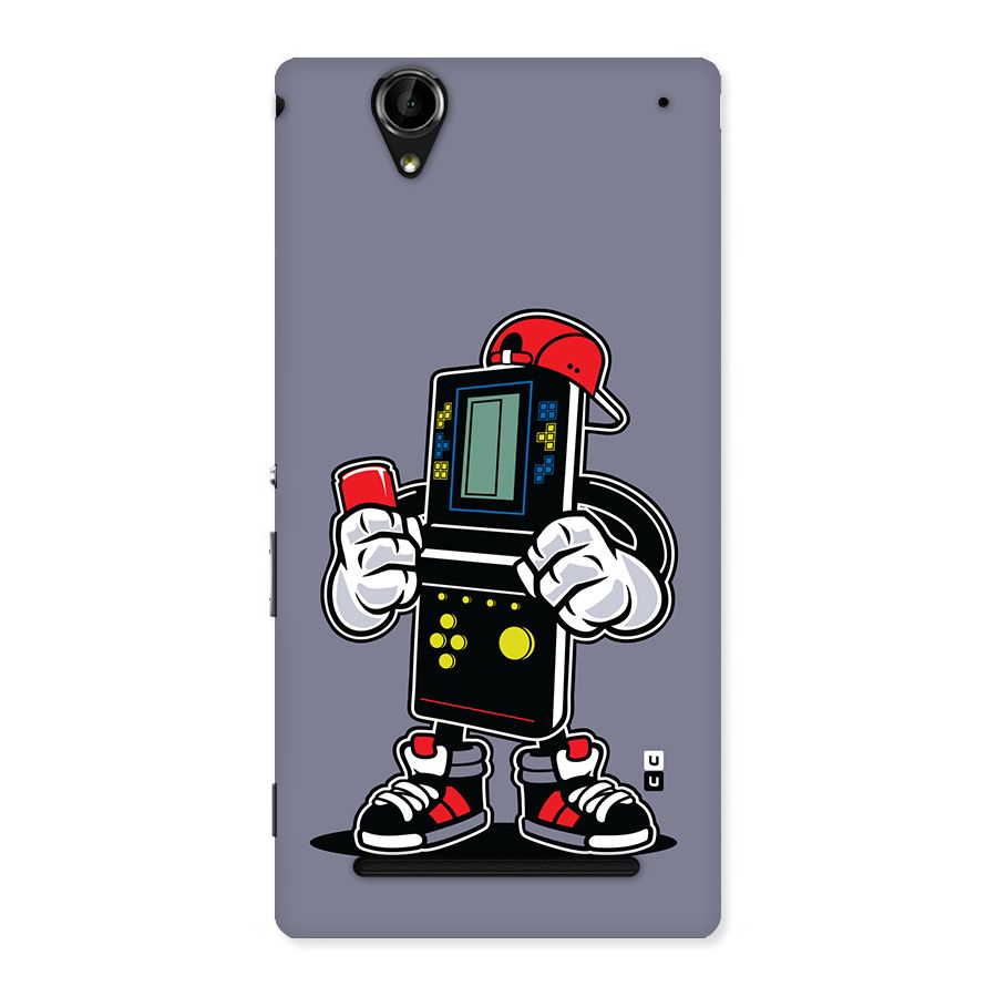 Retro Boy Back Case for Xperia T2
