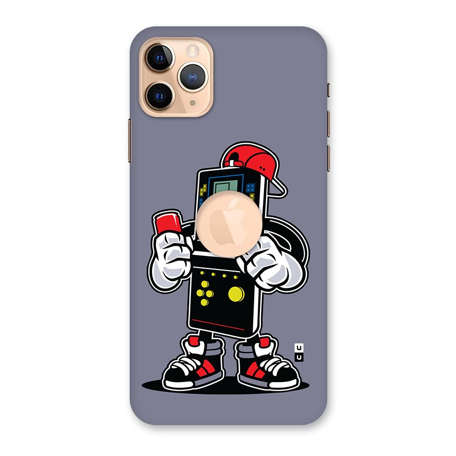 Retro Boy Back Case for iPhone 11 Pro Max Logo Cut