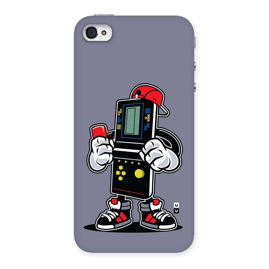Retro Boy Back Case for iPhone 4 4s