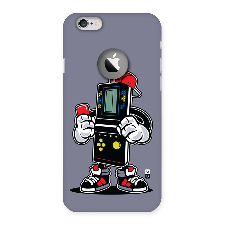 Retro Boy Back Case for iPhone 6 Logo Cut