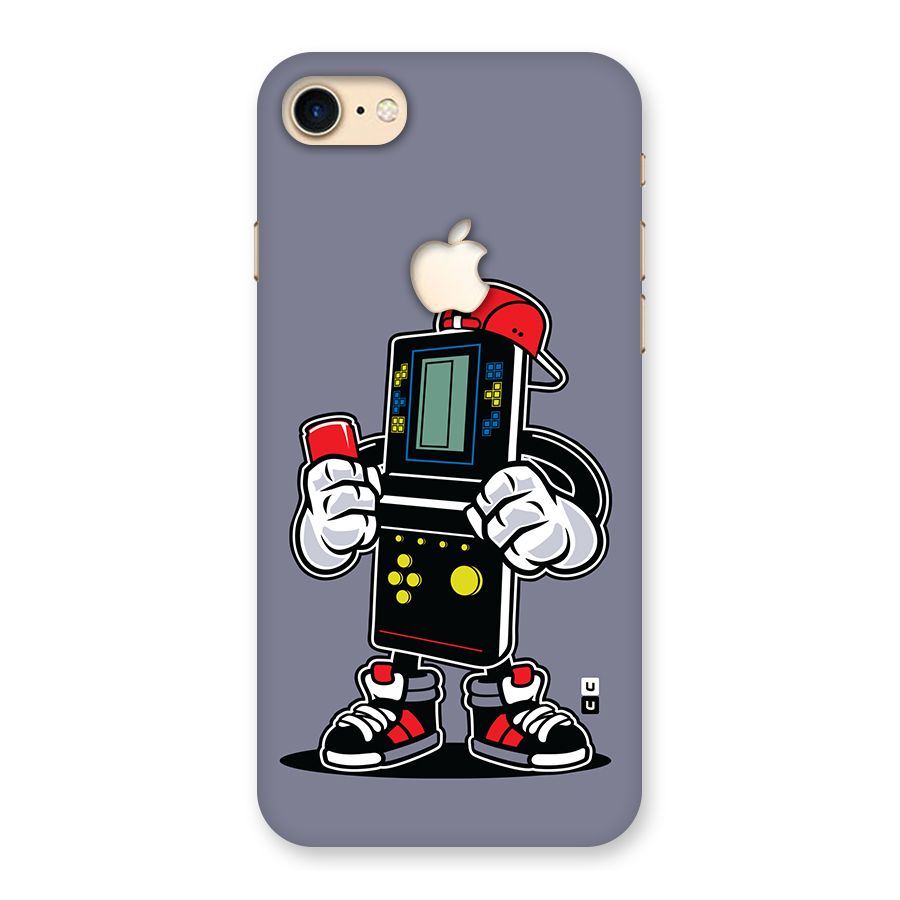 Retro Boy Back Case for iPhone 7 Apple Cut