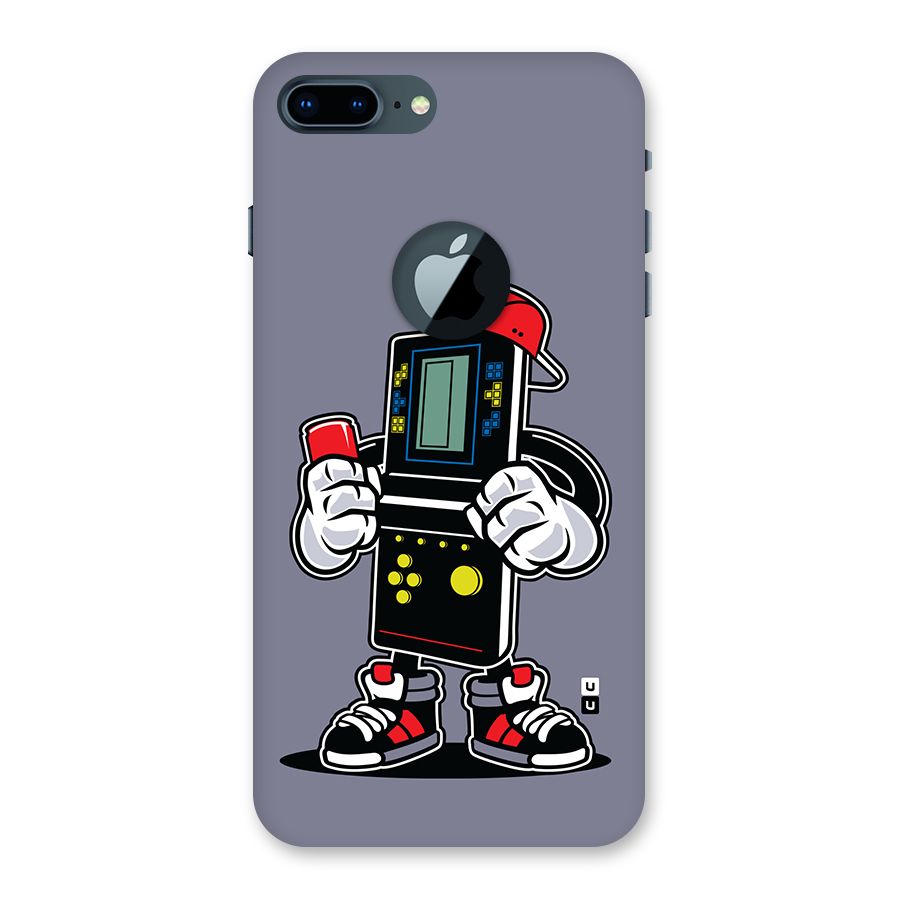 Retro Boy Back Case for iPhone 7 Plus Logo Cut