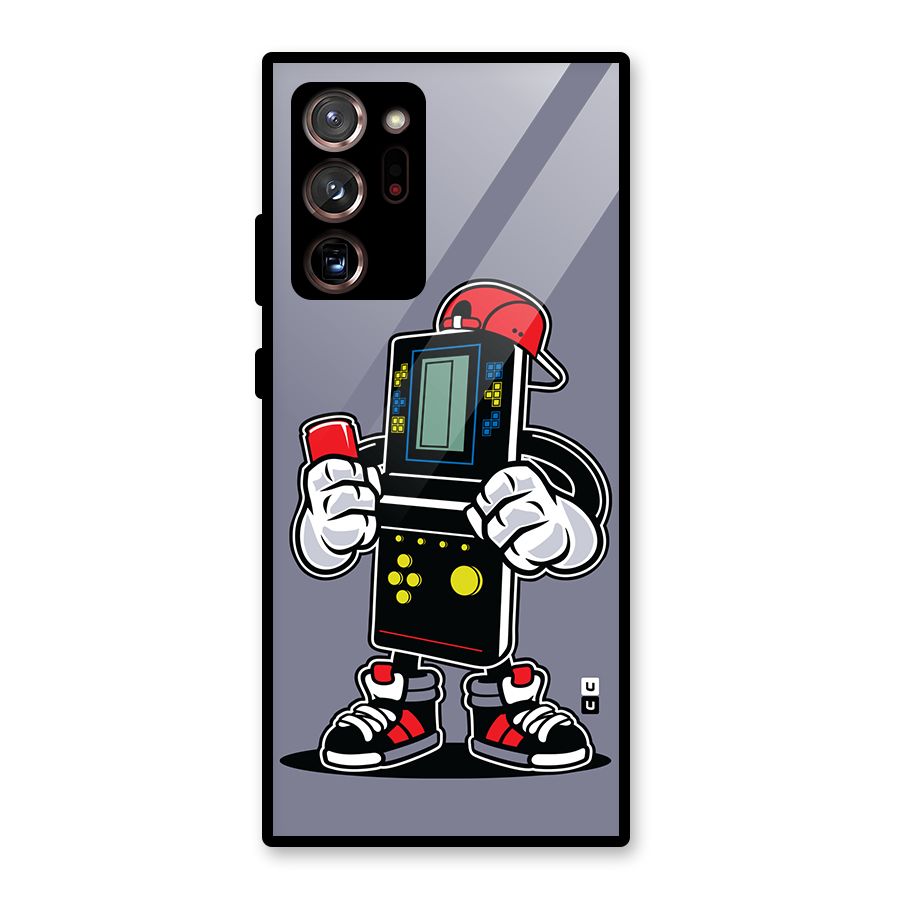 Retro Boy Glass Back Case for Galaxy Note 20 Ultra 5G