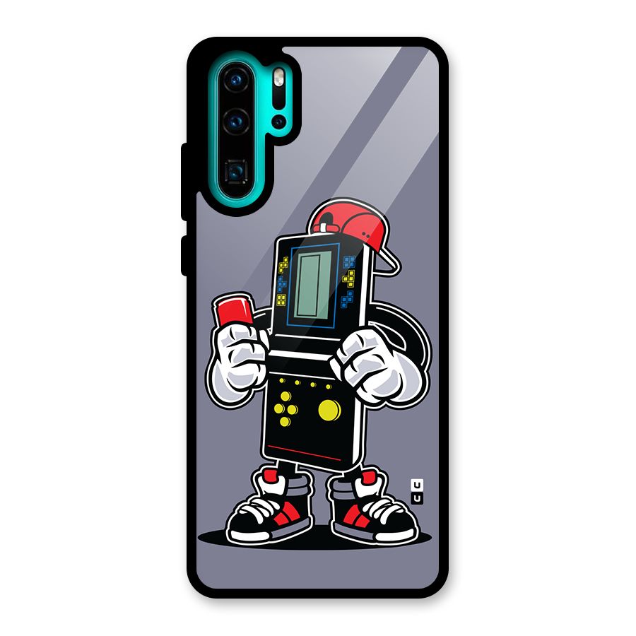 Retro Boy Glass Back Case for Huawei P30 Pro