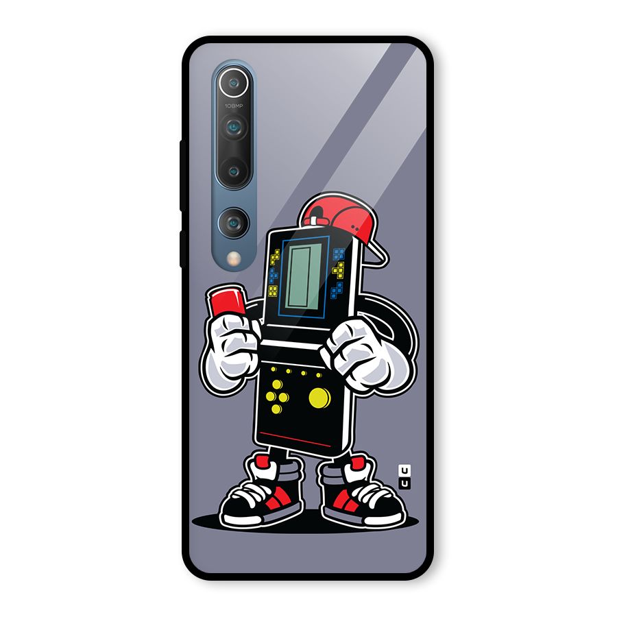 Retro Boy Glass Back Case for Mi 10