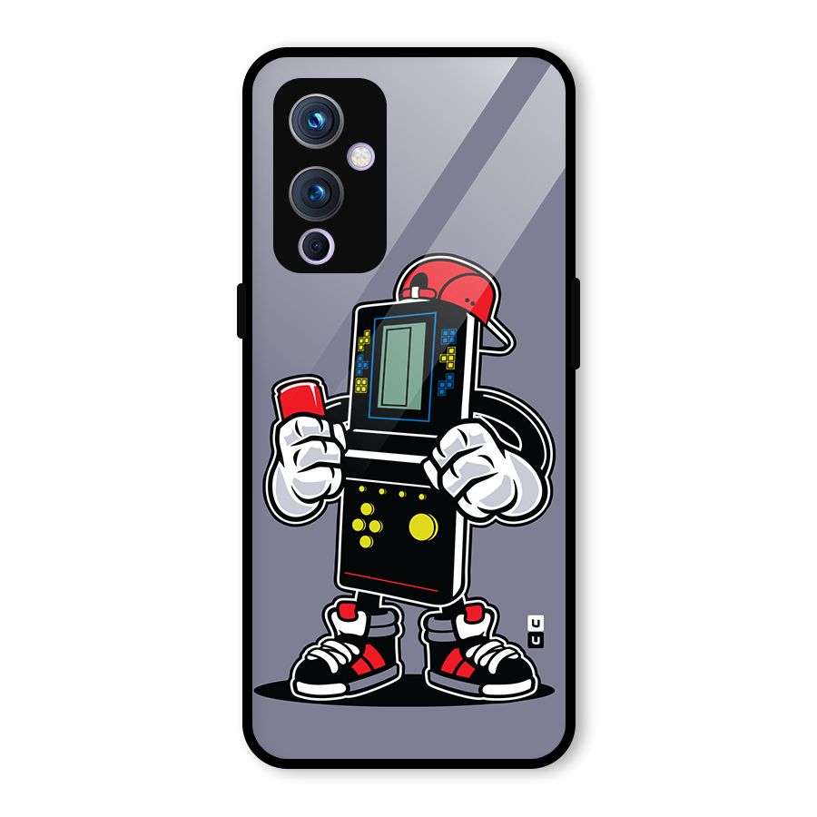 Retro Boy Glass Back Case for OnePlus 9