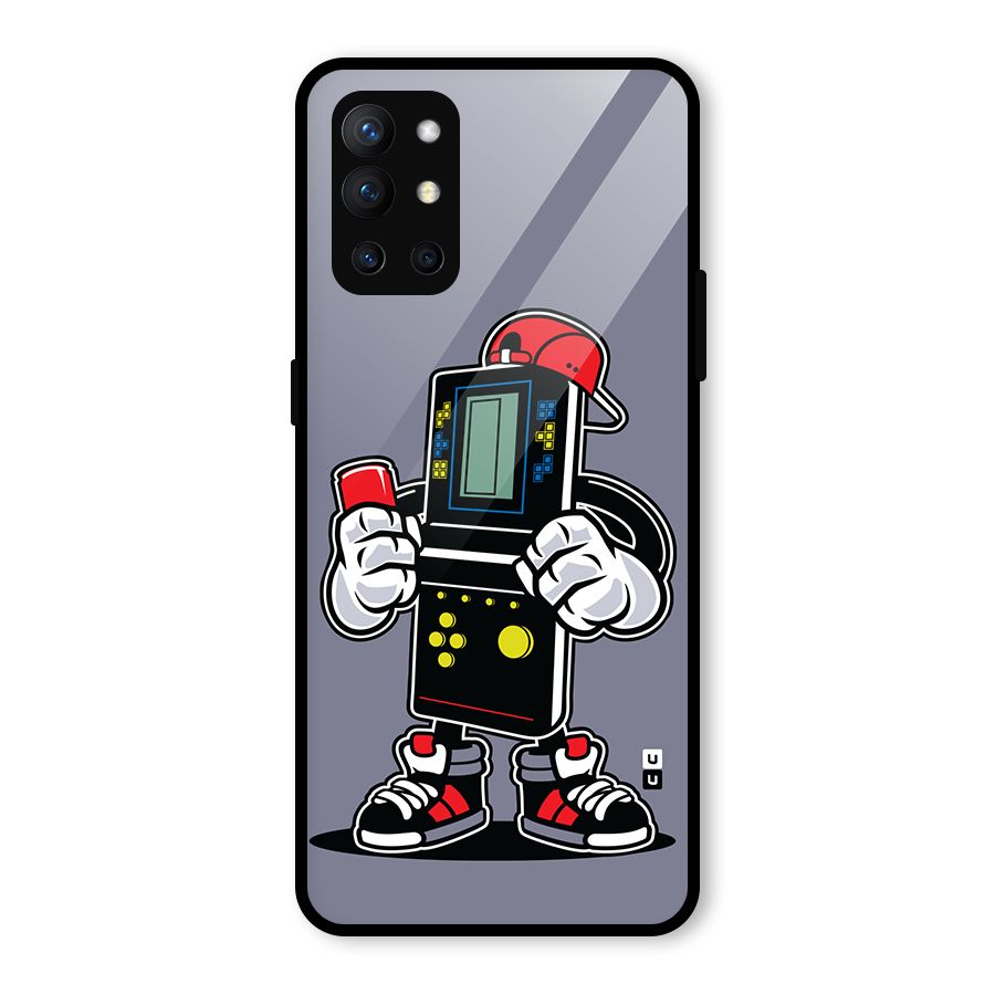 Retro Boy Glass Back Case for OnePlus 9R