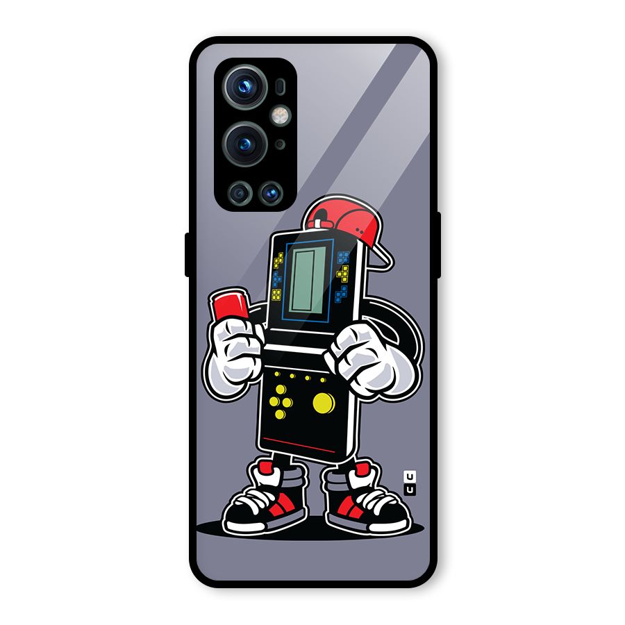 Retro Boy Glass Back Case for OnePlus 9 Pro