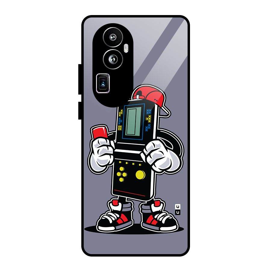 Retro Boy Glass Back Case for Oppo Reno10 Pro Plus