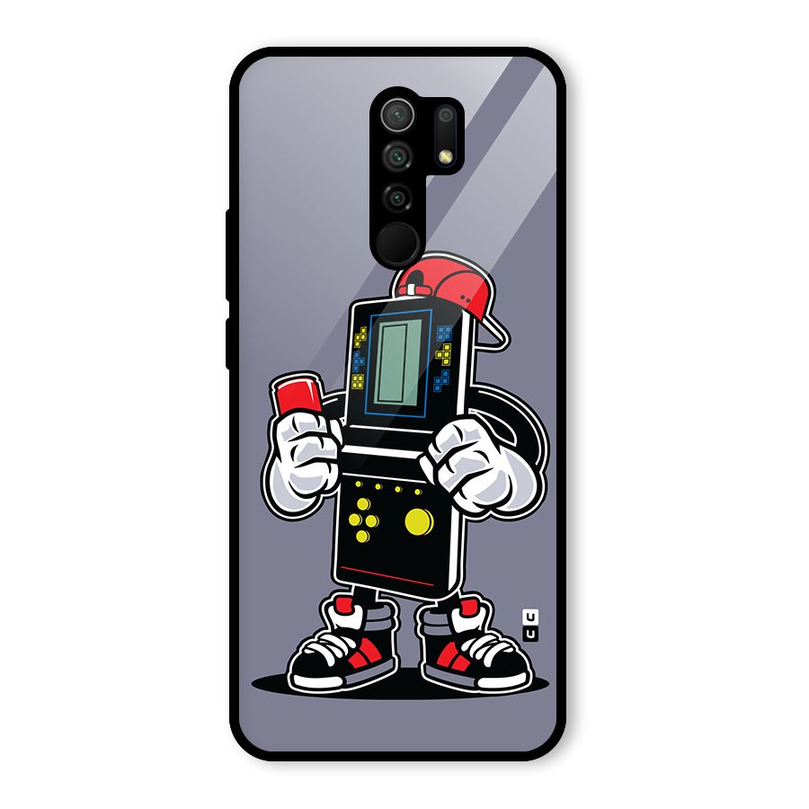 Retro Boy Glass Back Case for Poco M2